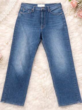 MOTHER High Waisted Study Hover Jeans – “Treating Myself” Wash